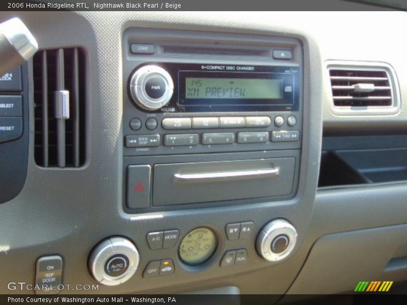 Nighthawk Black Pearl / Beige 2006 Honda Ridgeline RTL