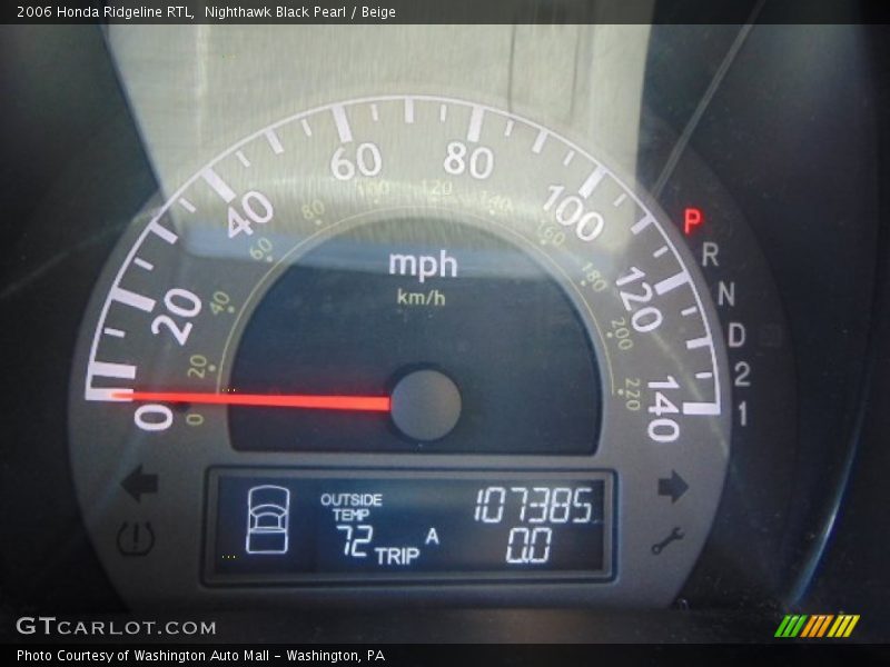 Nighthawk Black Pearl / Beige 2006 Honda Ridgeline RTL