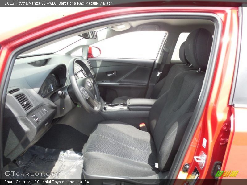 Barcelona Red Metallic / Black 2013 Toyota Venza LE AWD
