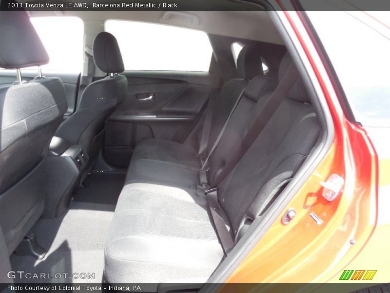 Barcelona Red Metallic / Black 2013 Toyota Venza LE AWD