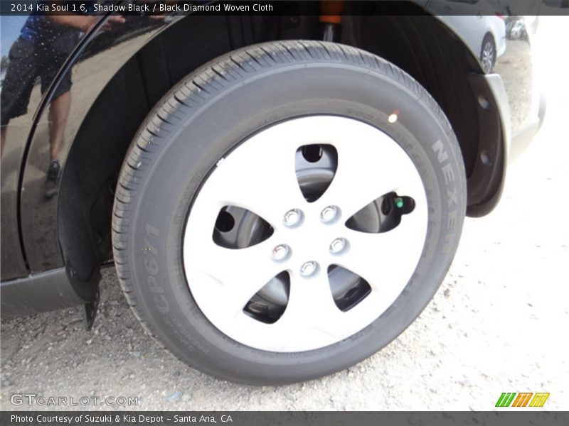 Shadow Black / Black Diamond Woven Cloth 2014 Kia Soul 1.6