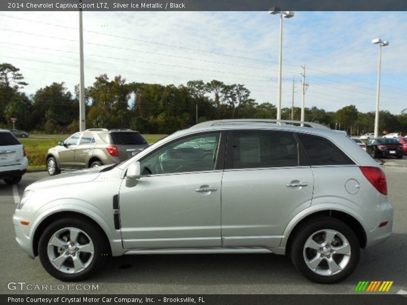 Silver Ice Metallic / Black 2014 Chevrolet Captiva Sport LTZ