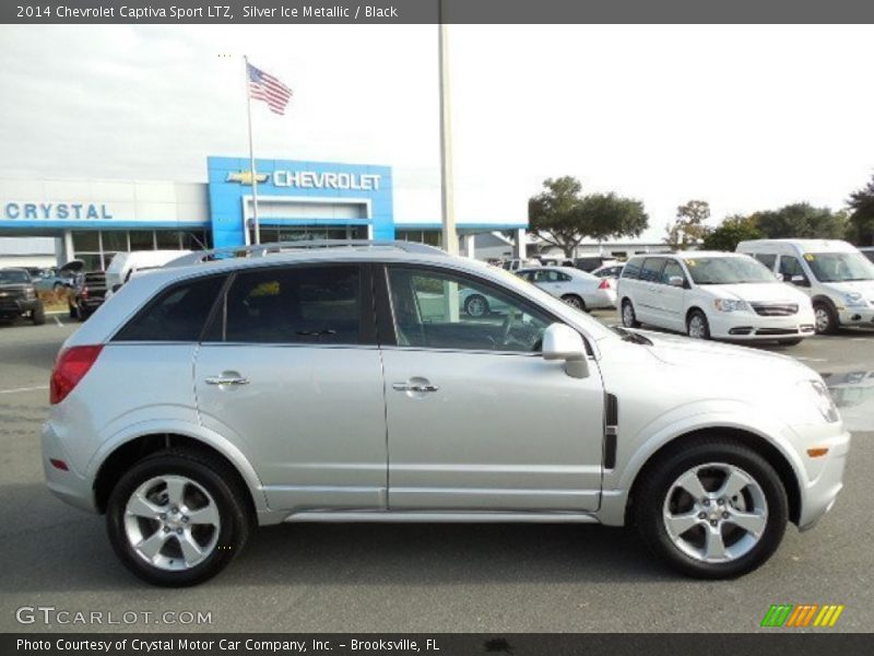 Silver Ice Metallic / Black 2014 Chevrolet Captiva Sport LTZ