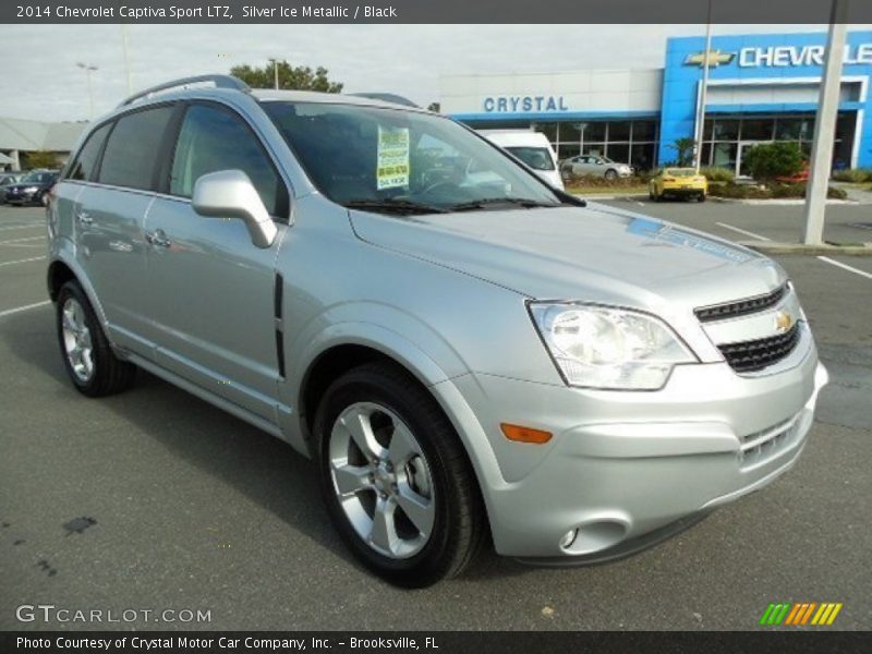 Silver Ice Metallic / Black 2014 Chevrolet Captiva Sport LTZ