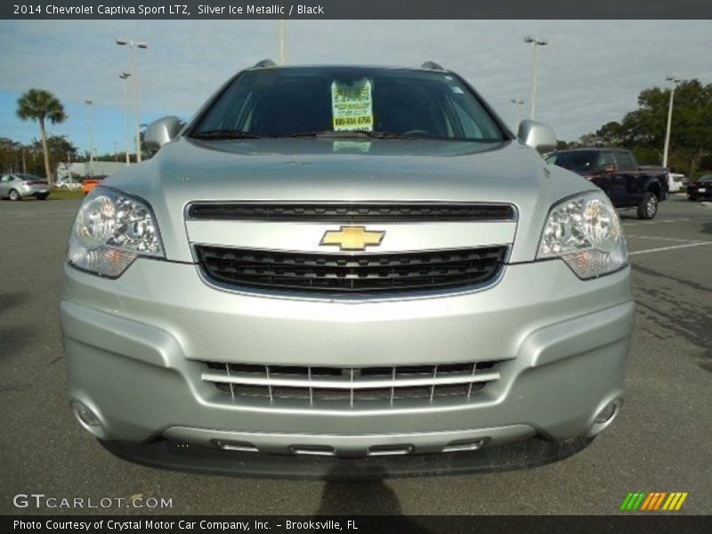 Silver Ice Metallic / Black 2014 Chevrolet Captiva Sport LTZ