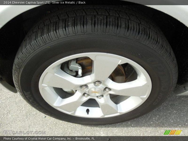 Silver Ice Metallic / Black 2014 Chevrolet Captiva Sport LTZ