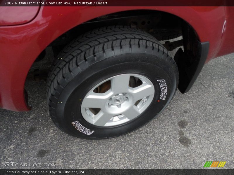 Red Brawn / Desert 2007 Nissan Frontier SE Crew Cab 4x4