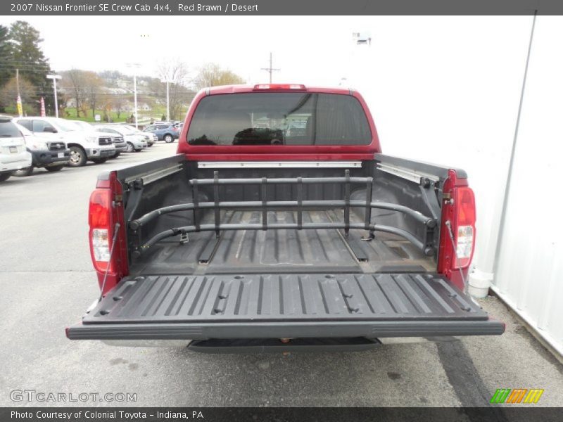 Red Brawn / Desert 2007 Nissan Frontier SE Crew Cab 4x4