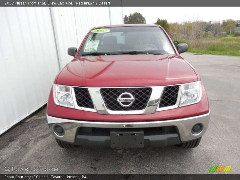 Red Brawn / Desert 2007 Nissan Frontier SE Crew Cab 4x4
