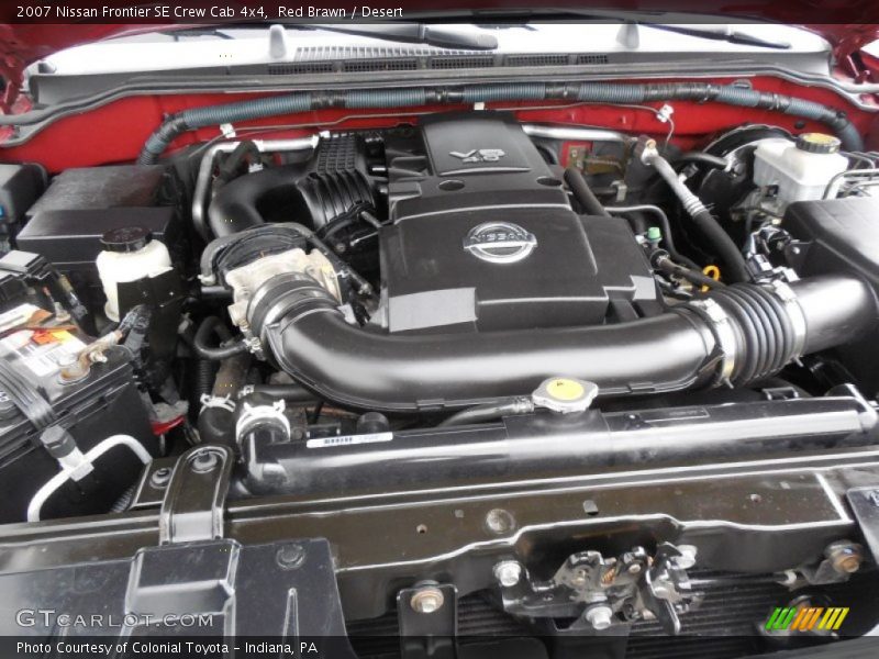 Red Brawn / Desert 2007 Nissan Frontier SE Crew Cab 4x4