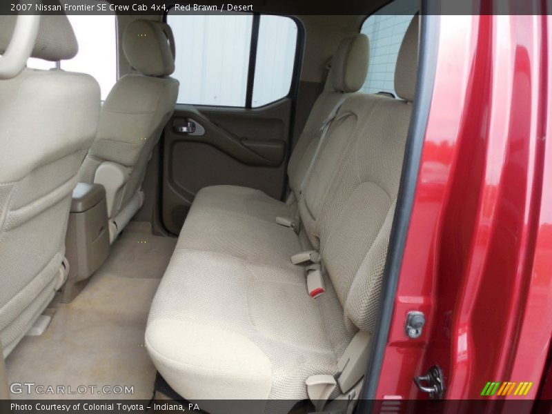 Red Brawn / Desert 2007 Nissan Frontier SE Crew Cab 4x4
