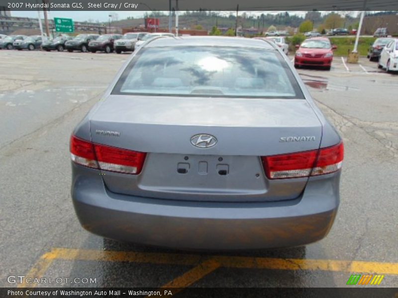 Steel Gray / Gray 2007 Hyundai Sonata GLS