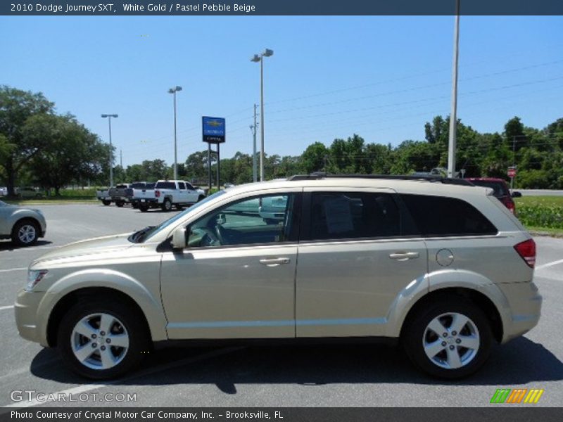White Gold / Pastel Pebble Beige 2010 Dodge Journey SXT