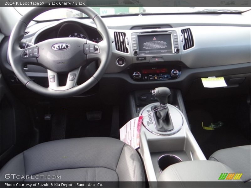 Black Cherry / Black 2014 Kia Sportage SX