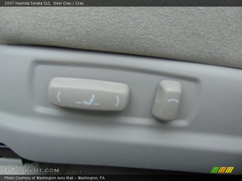 Steel Gray / Gray 2007 Hyundai Sonata GLS