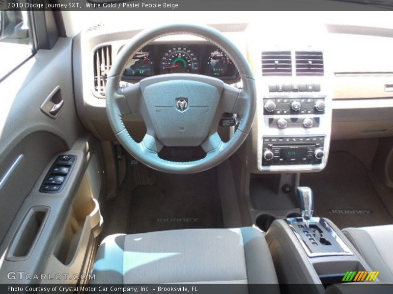 White Gold / Pastel Pebble Beige 2010 Dodge Journey SXT