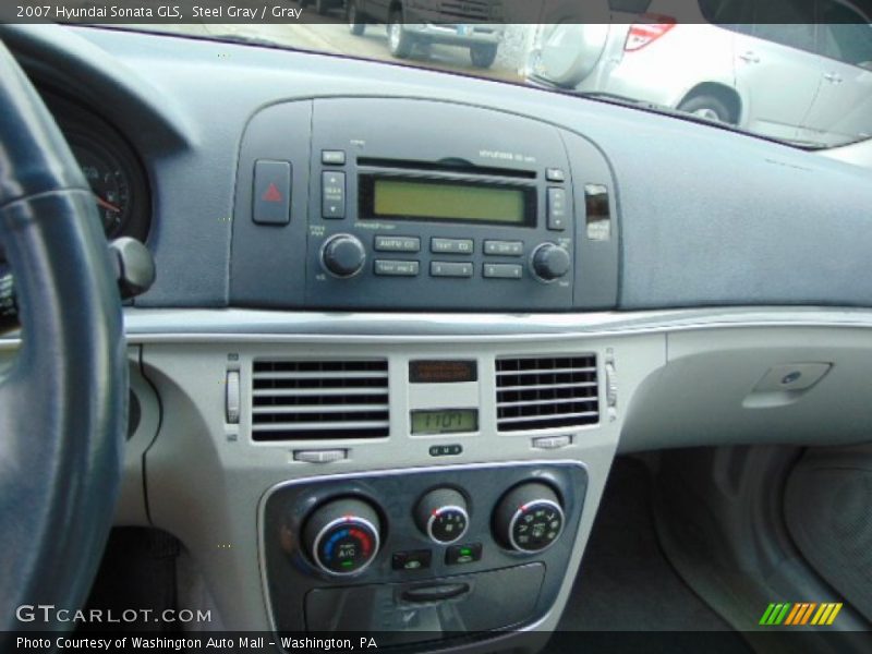Steel Gray / Gray 2007 Hyundai Sonata GLS