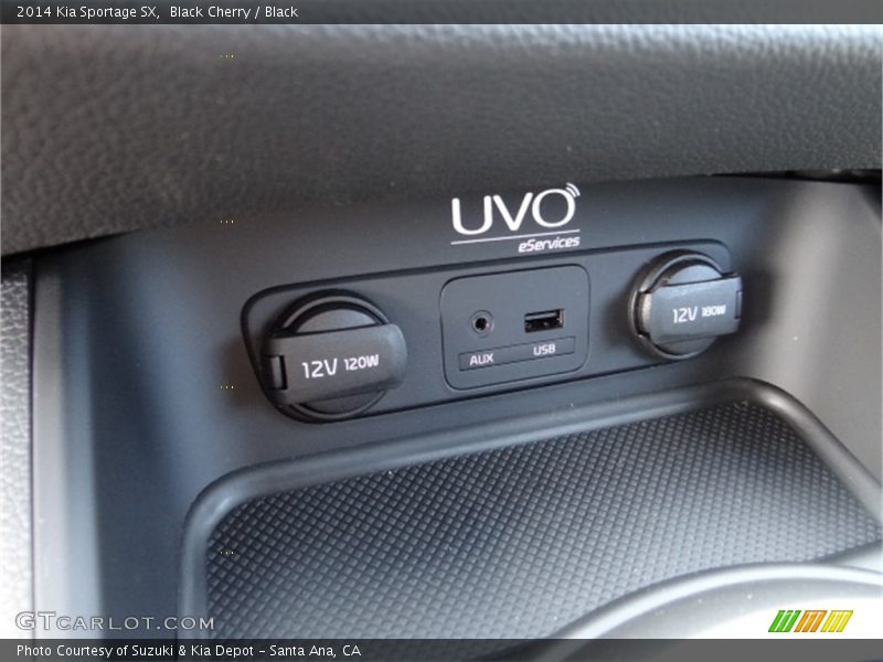 Black Cherry / Black 2014 Kia Sportage SX