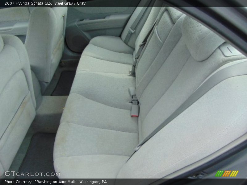 Steel Gray / Gray 2007 Hyundai Sonata GLS