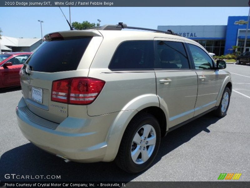 White Gold / Pastel Pebble Beige 2010 Dodge Journey SXT