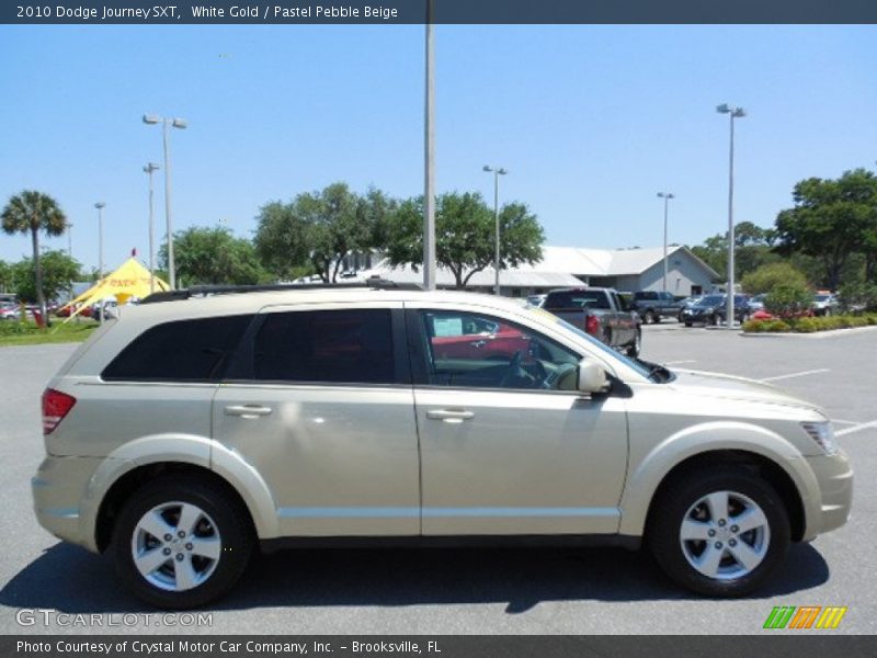 White Gold / Pastel Pebble Beige 2010 Dodge Journey SXT