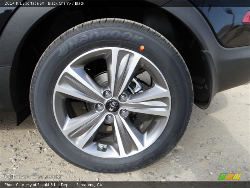 Black Cherry / Black 2014 Kia Sportage SX