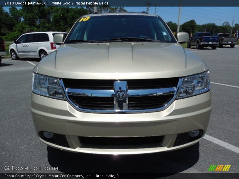 White Gold / Pastel Pebble Beige 2010 Dodge Journey SXT