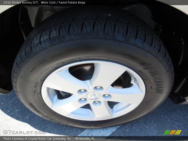 White Gold / Pastel Pebble Beige 2010 Dodge Journey SXT