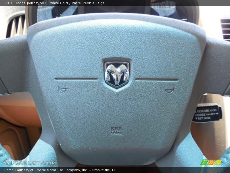 White Gold / Pastel Pebble Beige 2010 Dodge Journey SXT