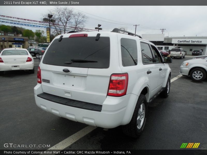White Suede / Stone 2011 Ford Escape XLT 4WD
