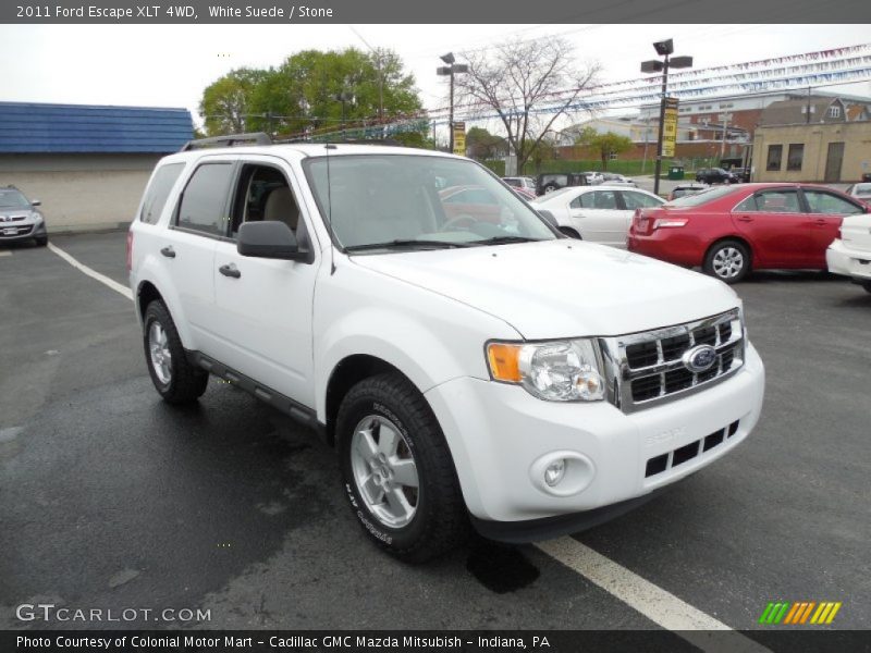 White Suede / Stone 2011 Ford Escape XLT 4WD