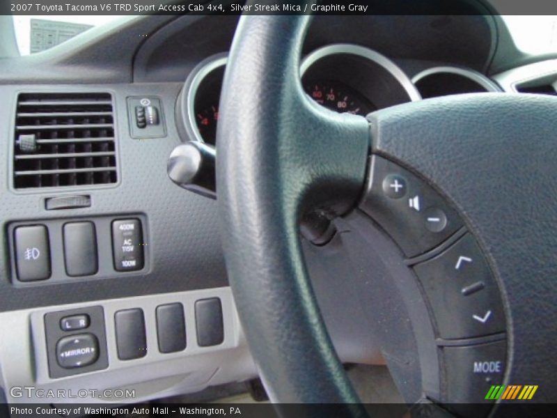 Silver Streak Mica / Graphite Gray 2007 Toyota Tacoma V6 TRD Sport Access Cab 4x4