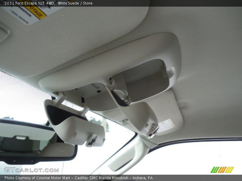 White Suede / Stone 2011 Ford Escape XLT 4WD