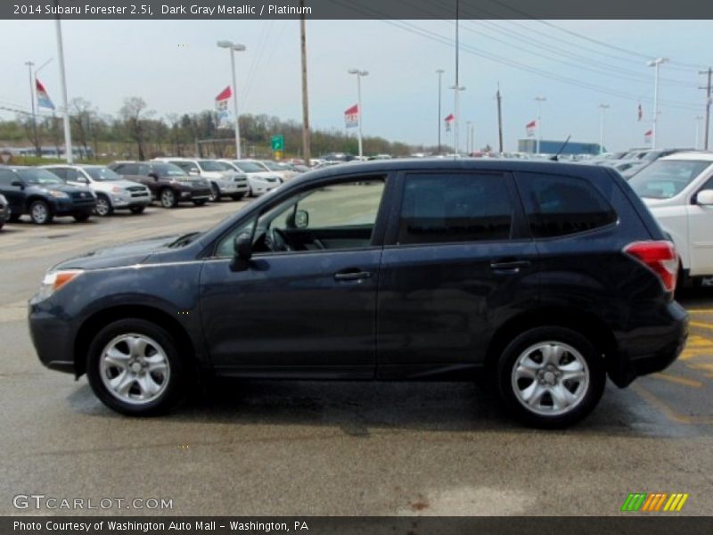 Dark Gray Metallic / Platinum 2014 Subaru Forester 2.5i