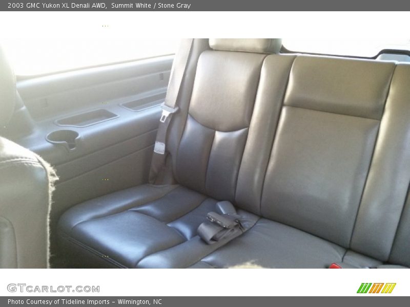 Summit White / Stone Gray 2003 GMC Yukon XL Denali AWD