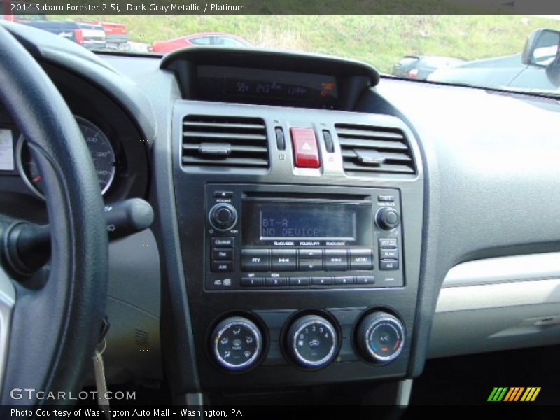 Dark Gray Metallic / Platinum 2014 Subaru Forester 2.5i