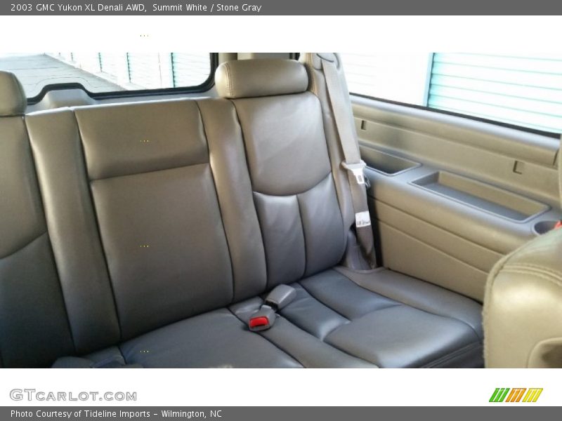 Summit White / Stone Gray 2003 GMC Yukon XL Denali AWD
