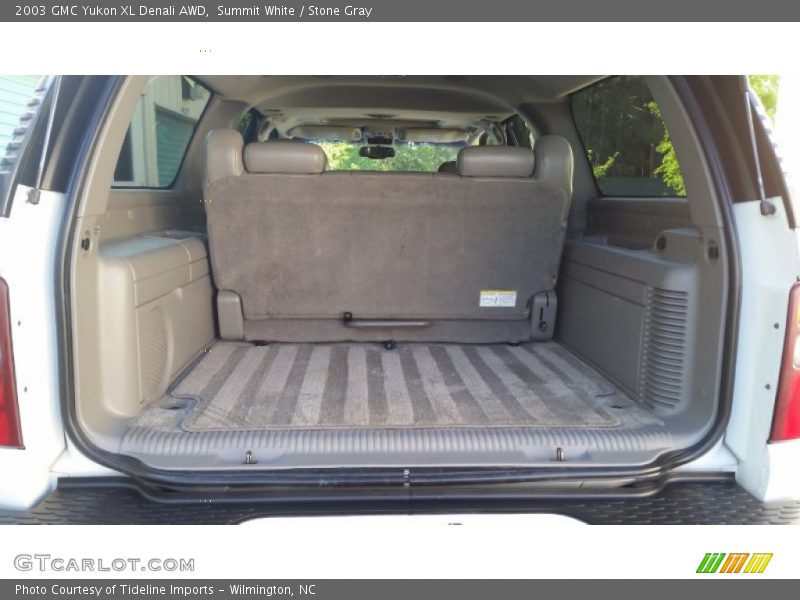 Summit White / Stone Gray 2003 GMC Yukon XL Denali AWD