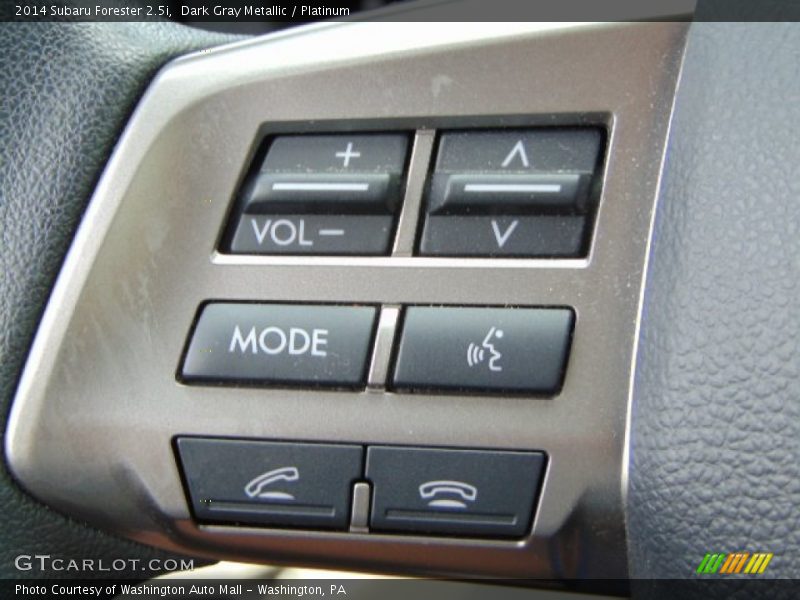 Dark Gray Metallic / Platinum 2014 Subaru Forester 2.5i