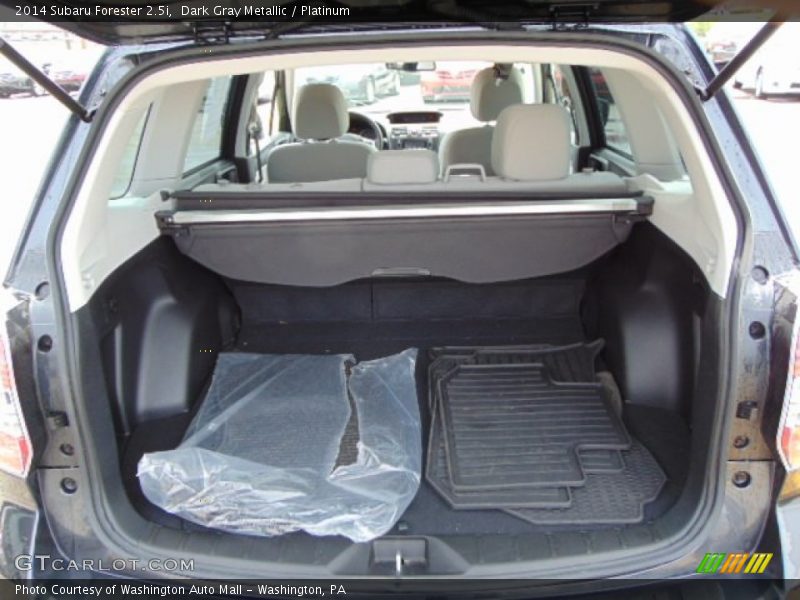 Dark Gray Metallic / Platinum 2014 Subaru Forester 2.5i