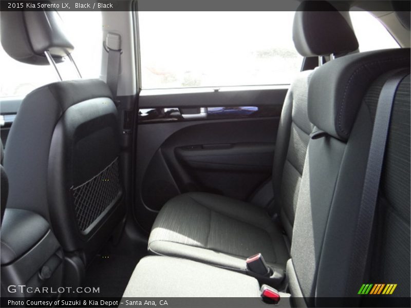 Black / Black 2015 Kia Sorento LX
