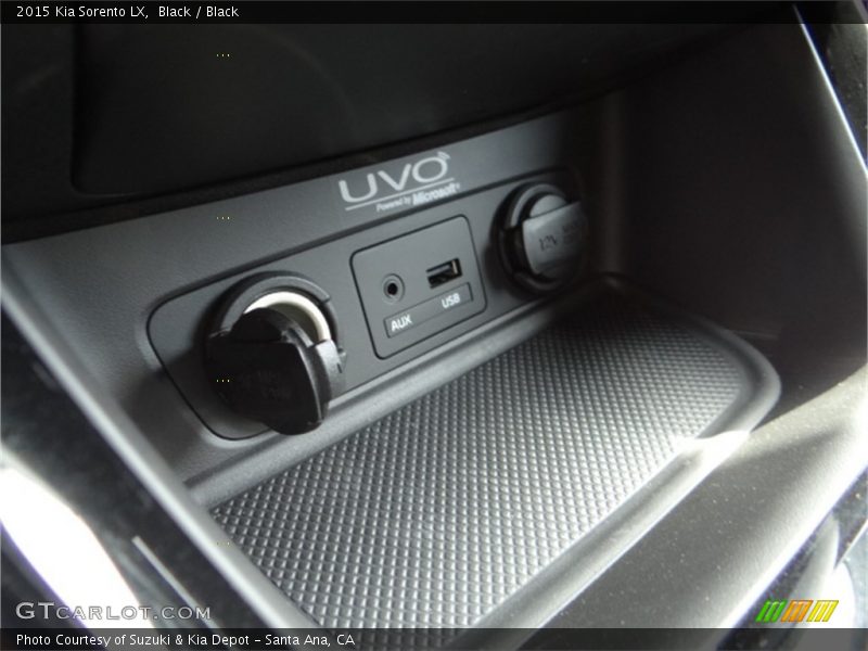 Black / Black 2015 Kia Sorento LX