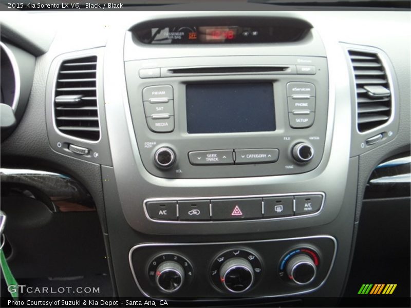 Black / Black 2015 Kia Sorento LX V6
