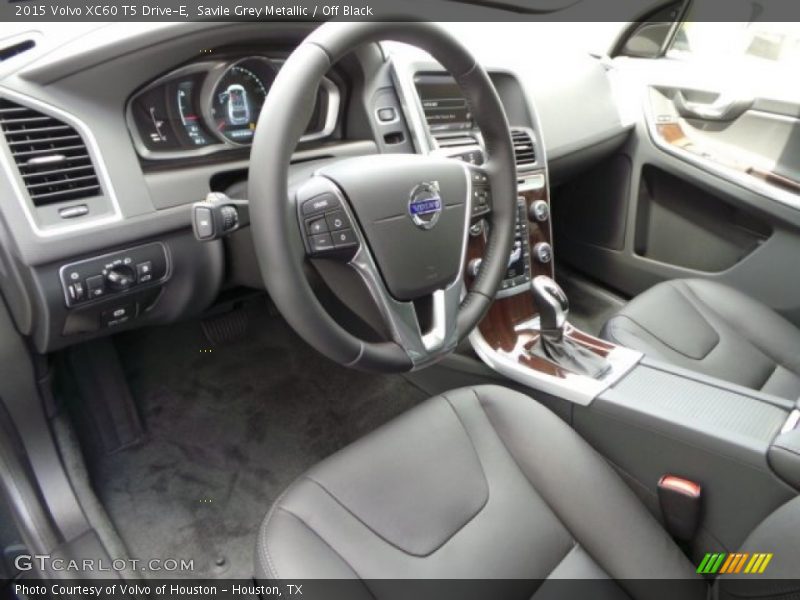 Savile Grey Metallic / Off Black 2015 Volvo XC60 T5 Drive-E