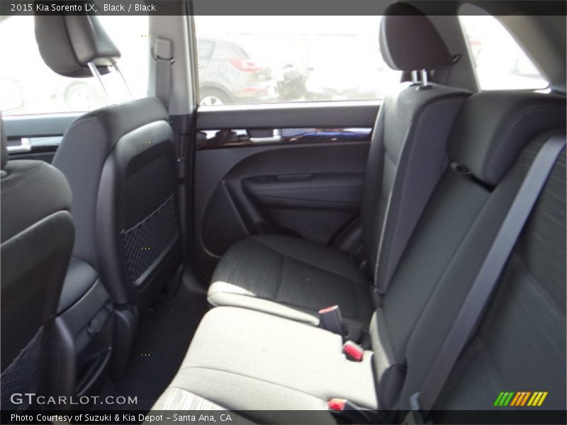 Black / Black 2015 Kia Sorento LX