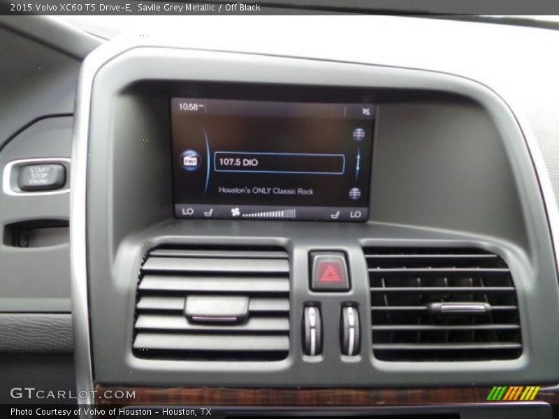 Savile Grey Metallic / Off Black 2015 Volvo XC60 T5 Drive-E