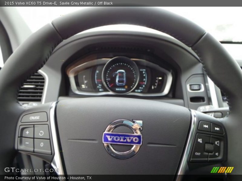 Savile Grey Metallic / Off Black 2015 Volvo XC60 T5 Drive-E