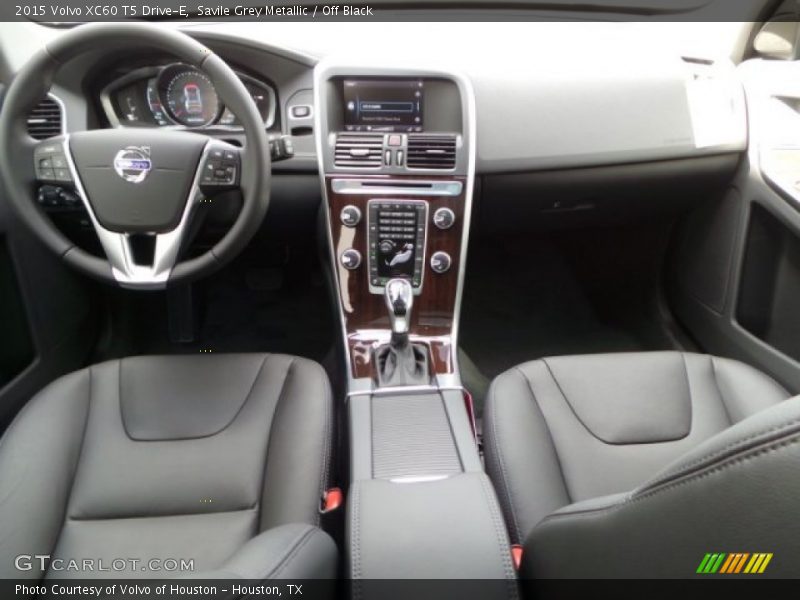 Savile Grey Metallic / Off Black 2015 Volvo XC60 T5 Drive-E