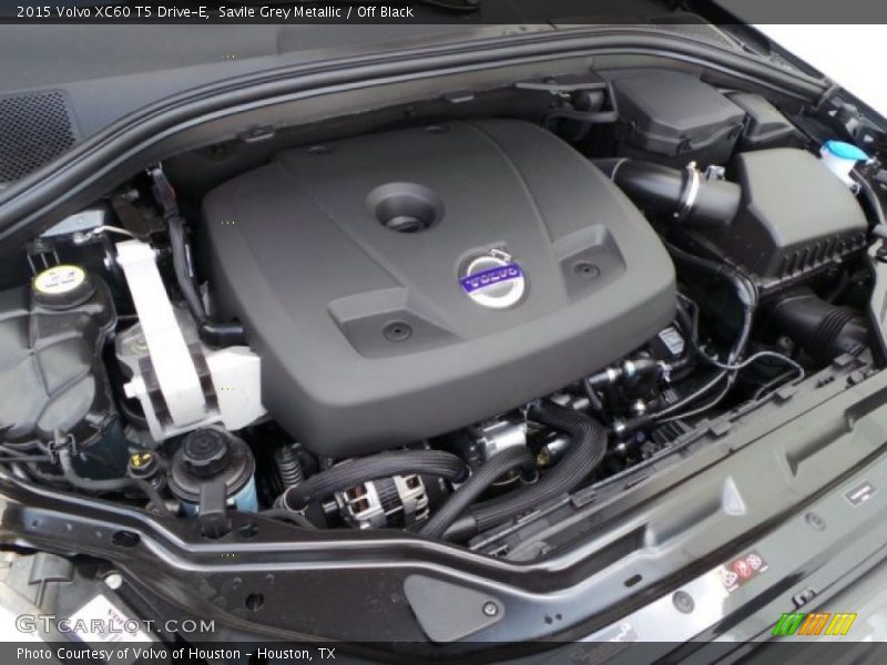 Savile Grey Metallic / Off Black 2015 Volvo XC60 T5 Drive-E