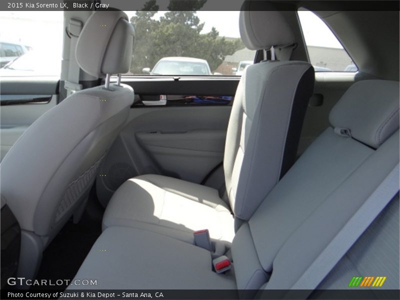 Black / Gray 2015 Kia Sorento LX